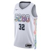 NBA Mænd Trøje Denver Nuggets Aaron Gordon 2024-25 Nike City Edition Hvid Swingman